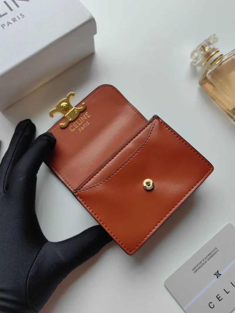 Celine Brown Small Wallet 182 - Image 5