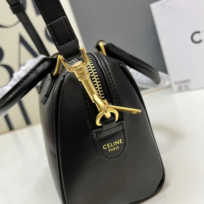 Celine Black Small Crossbody Boston Handbag TT133722 - Image 5