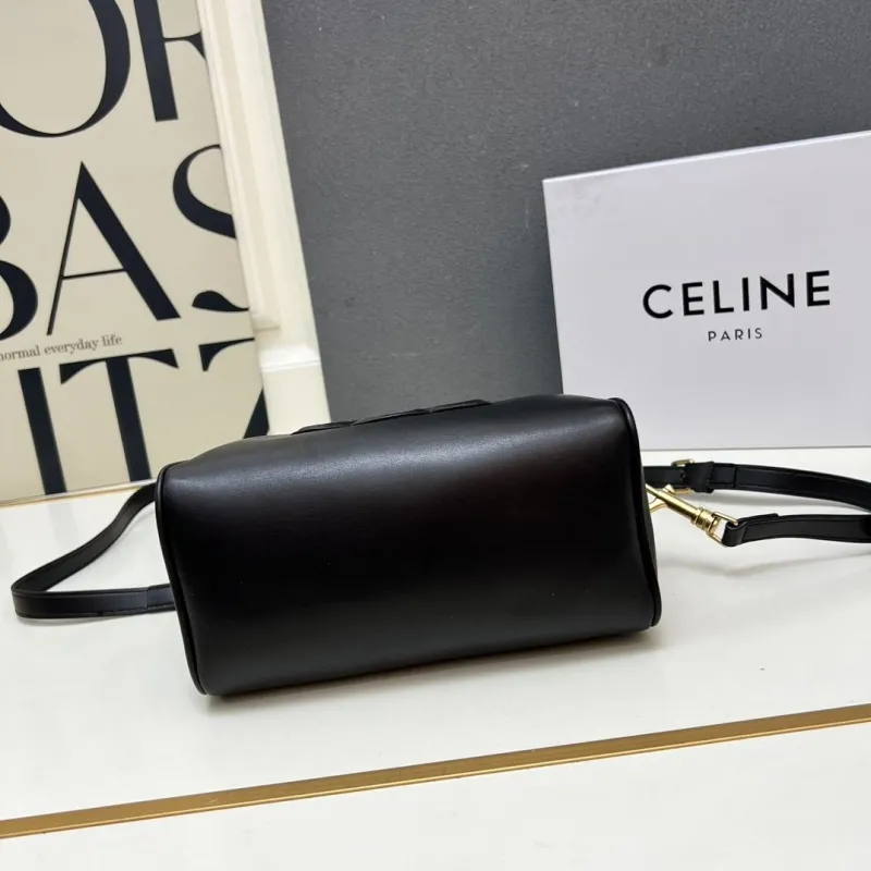 Celine Black Small Crossbody Boston Handbag TT133722 - Image 7