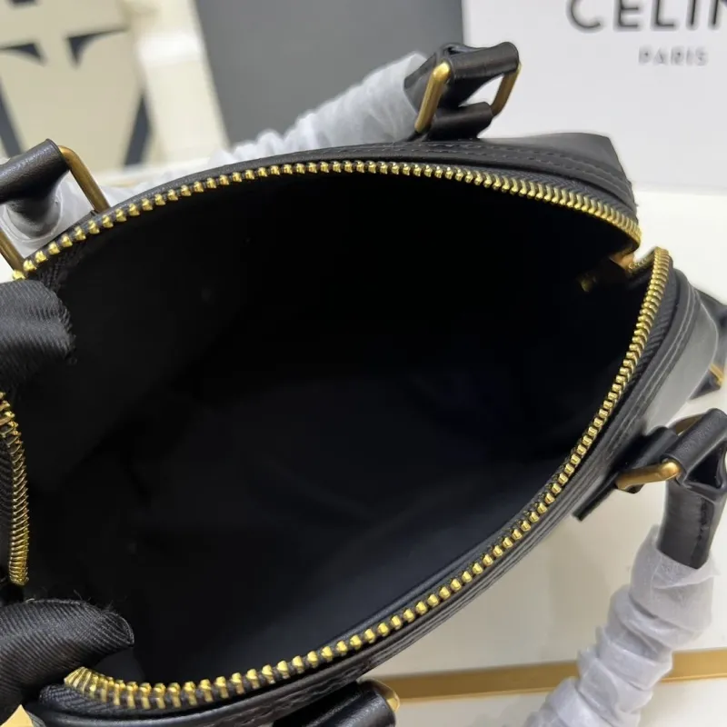 Celine Black Small Crossbody Boston Handbag TT133722 - Image 9