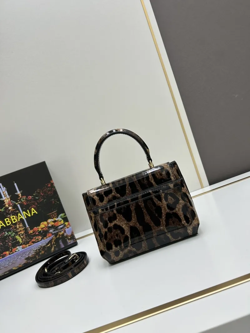 Dolce Gabbana Leopard Print Handbag 29 With Box - Image 3