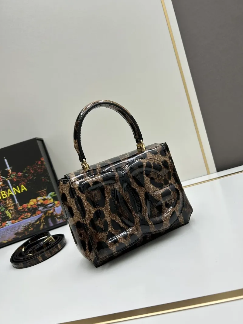 Dolce Gabbana Leopard Print Handbag 29 With Box - Image 4