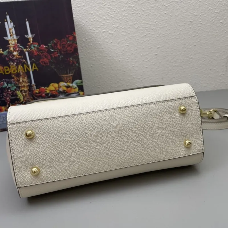 Dolce & Gabbana White Top Handle Crossbody Bag 213 - Image 7