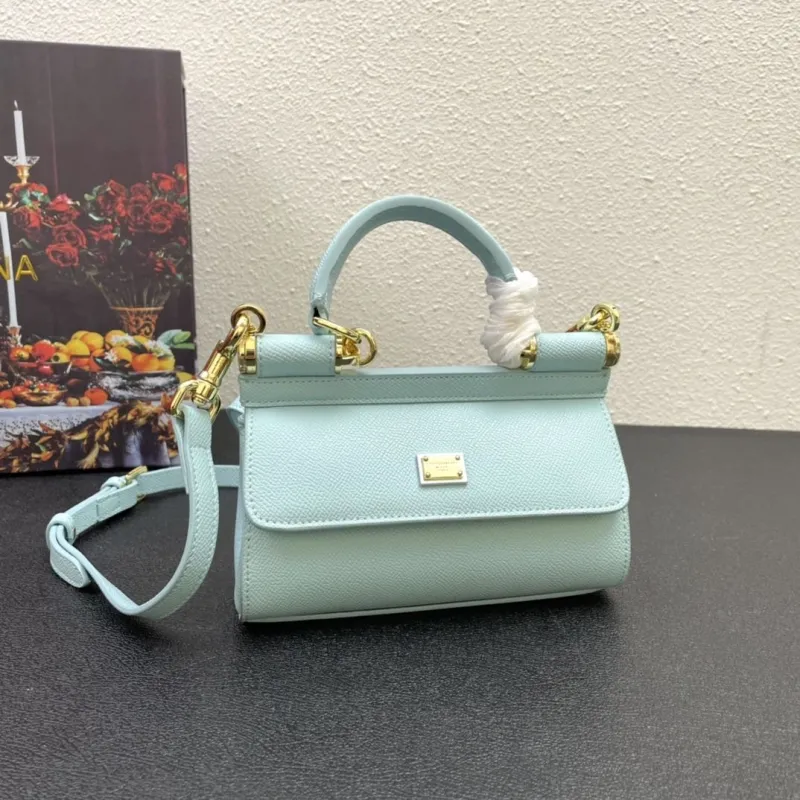 Alternative view of D&G Light Blue Mini Top Handle Crossbody Bag 219
