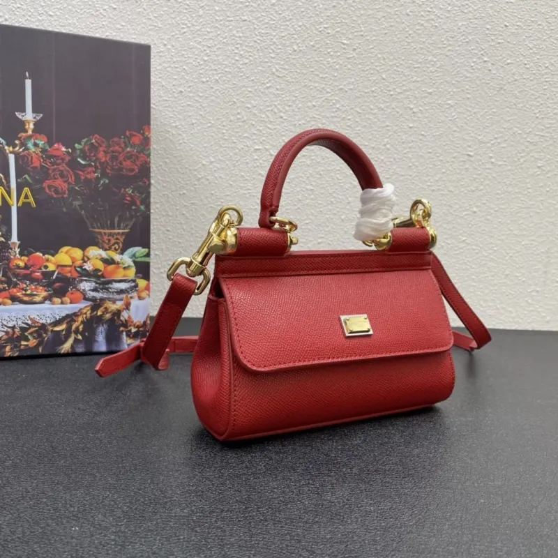 Alternative view of Dolce & Gabbana Red Mini Crossbody Handbag 226