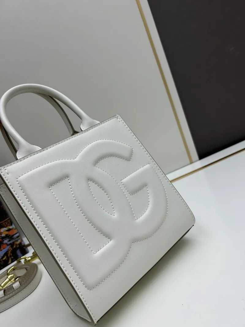 Dolce & Gabbana White Mini Tote Handbag 275 - Image 4