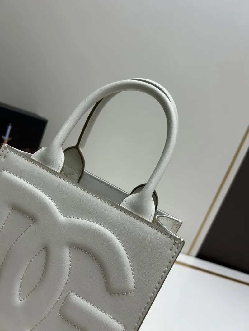 Dolce & Gabbana White Mini Tote Handbag 275 - Image 6