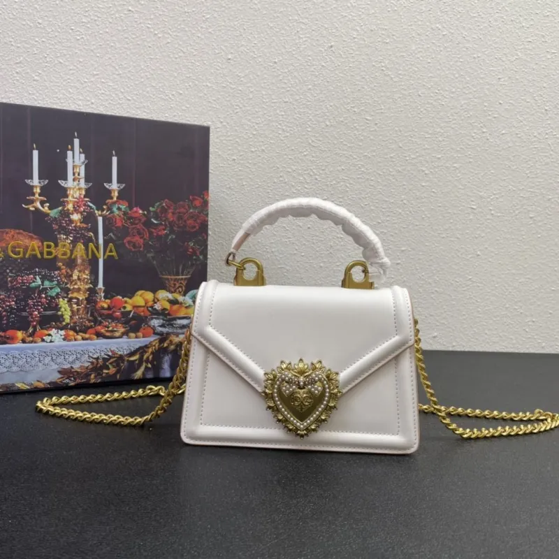 Dolce & Gabbana White Handbag 327