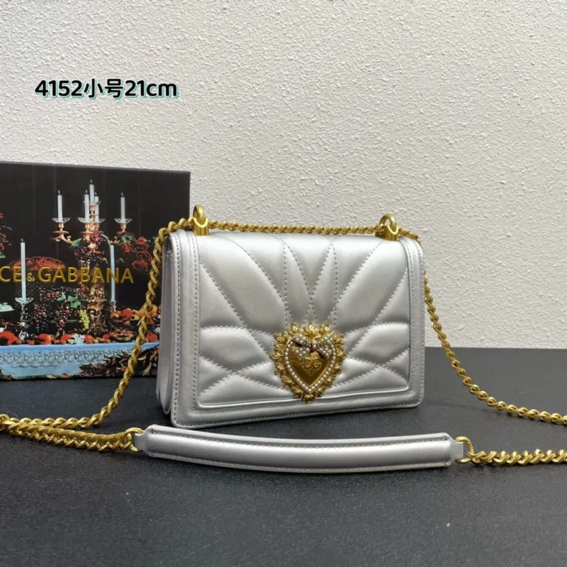 Alternative view of Dolce & Gabbana Silver Small 4152 Satchel Bag