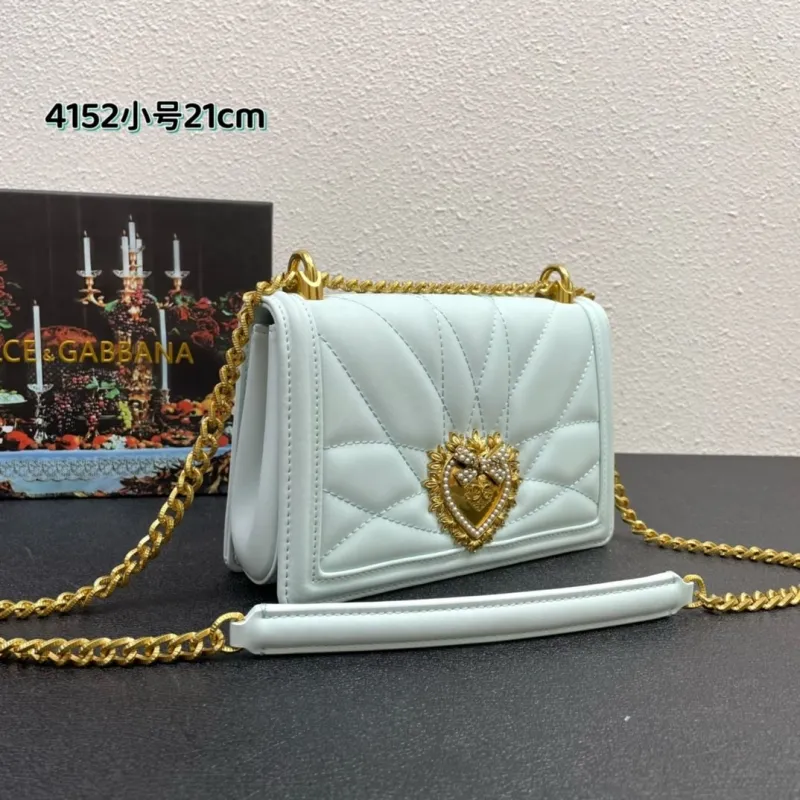 Alternative view of Dolce Gabbana 4152 Small Light Blue Shoulder Bag