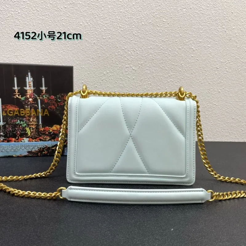 Dolce Gabbana 4152 Small Light Blue Shoulder Bag - Image 3