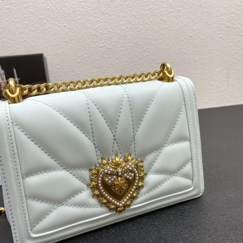 Dolce Gabbana 4152 Small Light Blue Shoulder Bag - Image 5