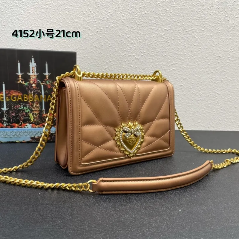Alternative view of Dolce & Gabbana 4152 Small Bronze Satchel Bag