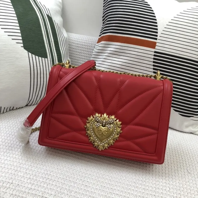 D&G Red Satchel Bag 41 - Image 3