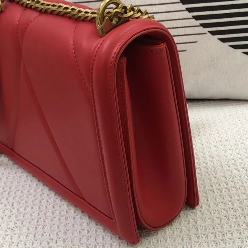D&G Red Satchel Bag 41 - Image 6