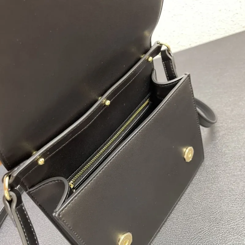 Dolce & Gabbana Black DG Crossbody Satchel Bag - Image 8