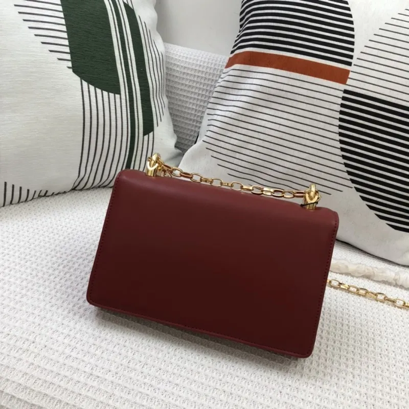 DG Maroon Satchel Bag 61 - Image 3