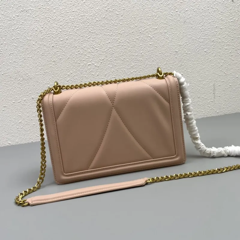 D&G Light Pink Satchel Crossbody Bag 77 - Image 3