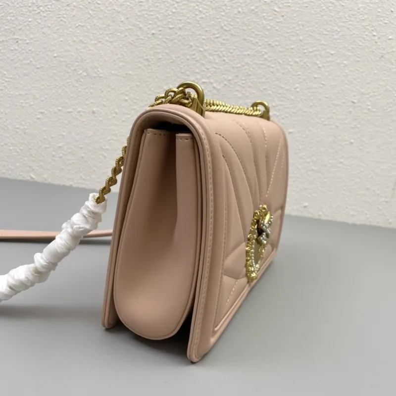 D&G Light Pink Satchel Crossbody Bag 77 - Image 4