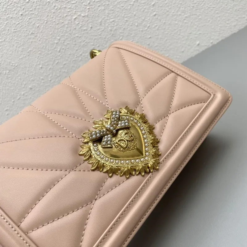 D&G Light Pink Satchel Crossbody Bag 77 - Image 5