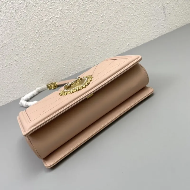D&G Light Pink Satchel Crossbody Bag 77 - Image 7