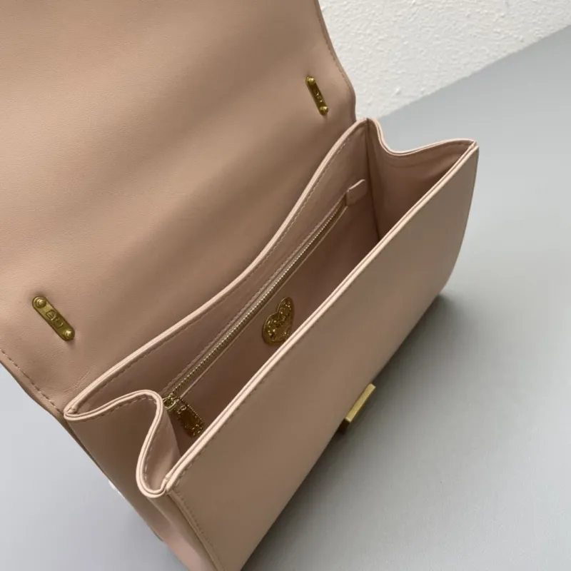 D&G Light Pink Satchel Crossbody Bag 77 - Image 8