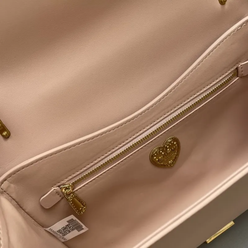 D&G Light Pink Satchel Crossbody Bag 77 - Image 9