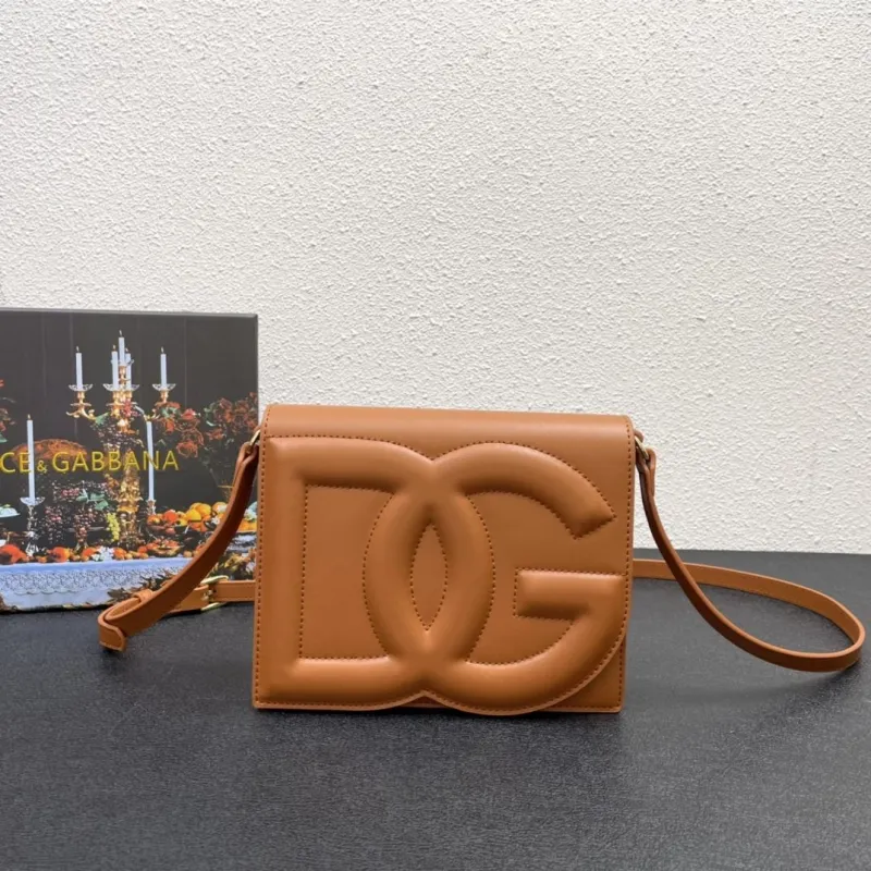 Dolce & Gabbana Brown Crossbody Bag 157