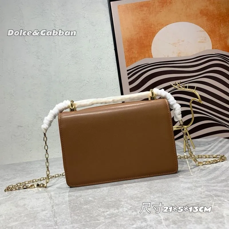 Dolce & Gabbana Brown Satchel Bag 226 - Image 3