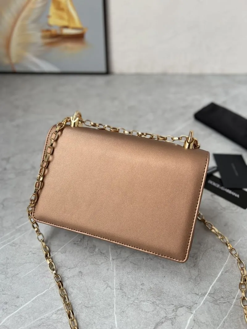 Dolce Gabbana Bronze Satchel Bag 255 - Image 3