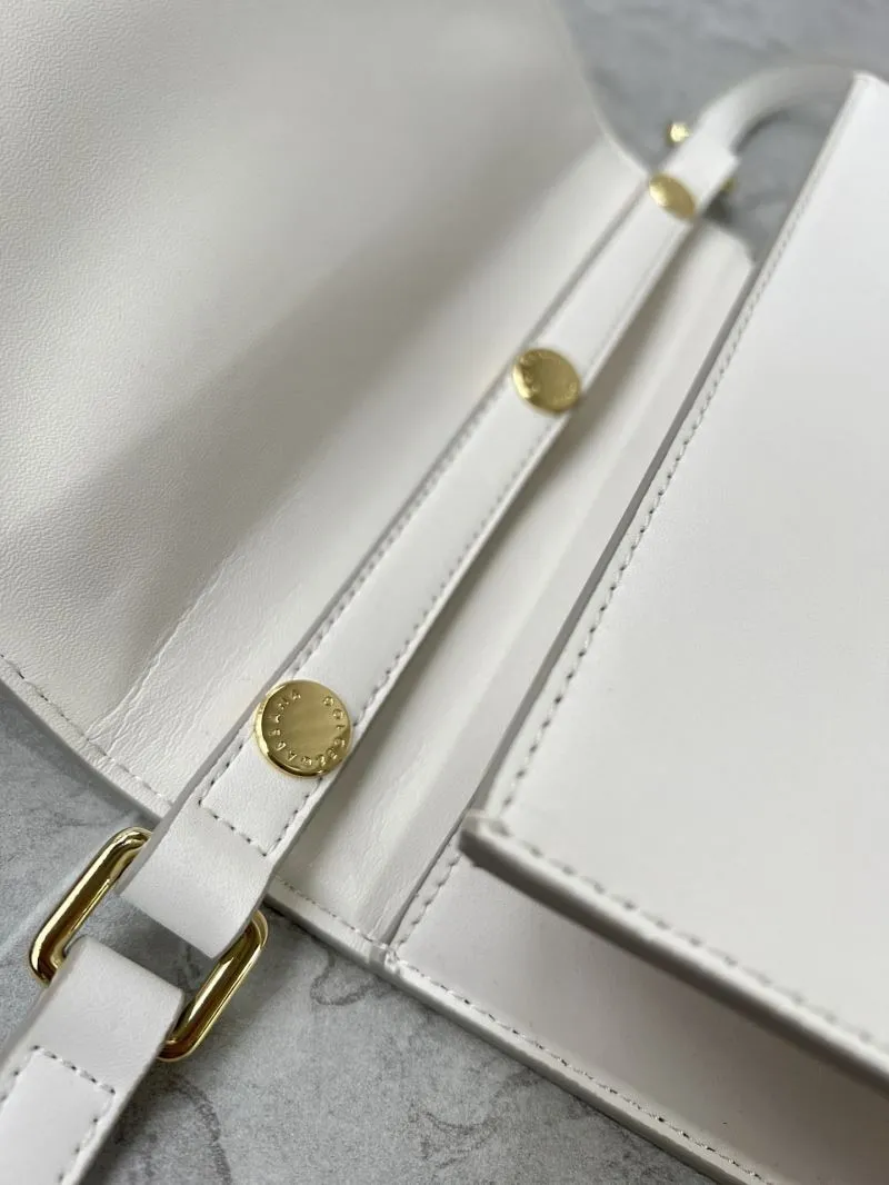 D&G White Crossbody Satchel Bag 261 - Image 8