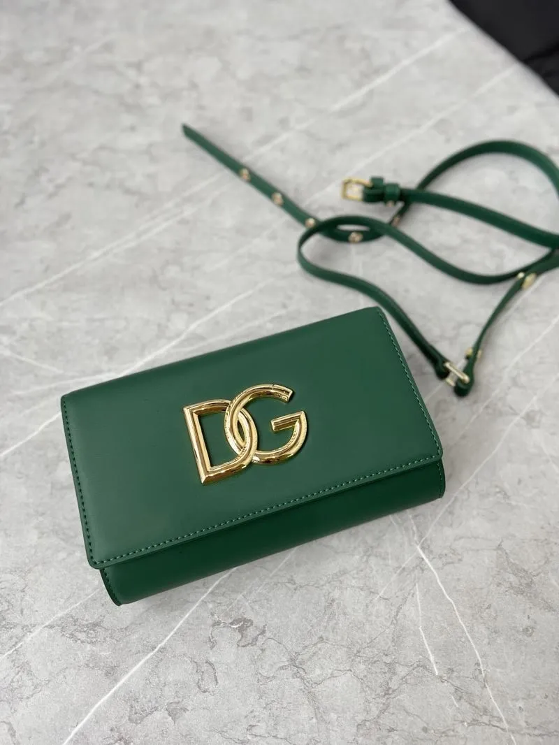 DG Green Crossbody Satchel Bag 262