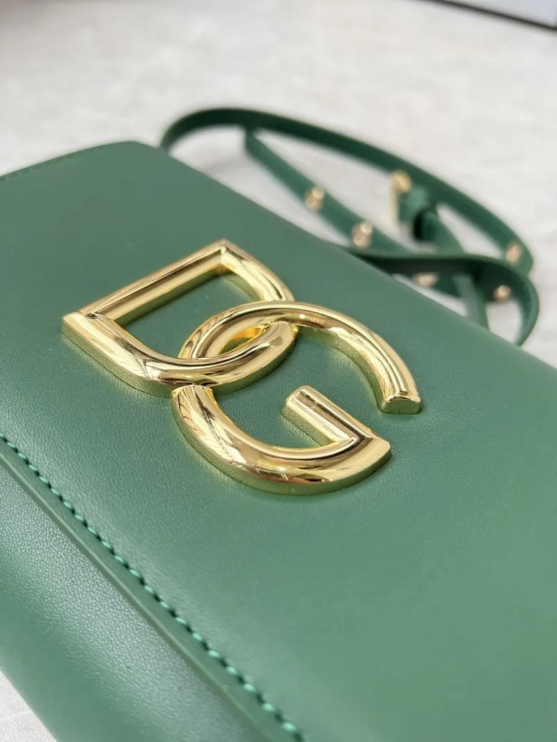 DG Green Crossbody Satchel Bag 262 - Image 4
