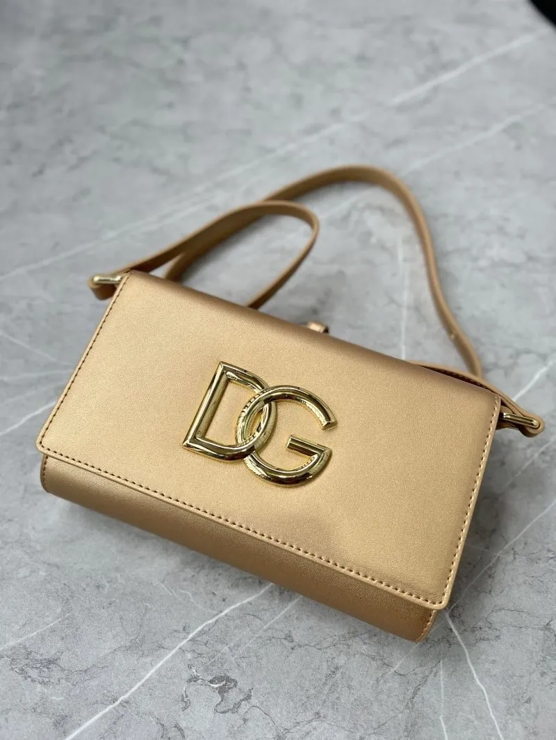 Alternative view of D&G Gold Crossbody Satchel Bag 265