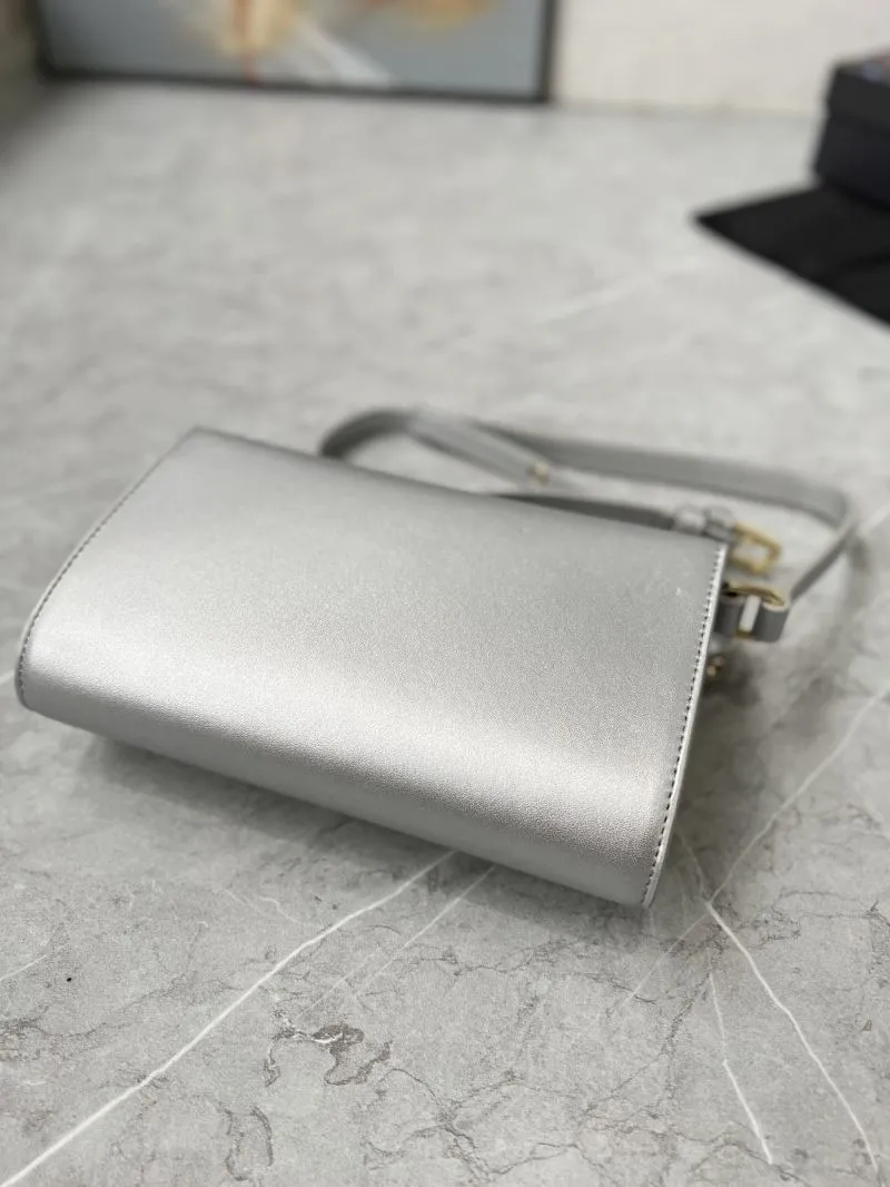 DG Silver Crossbody Satchel Bag 266 - Image 3