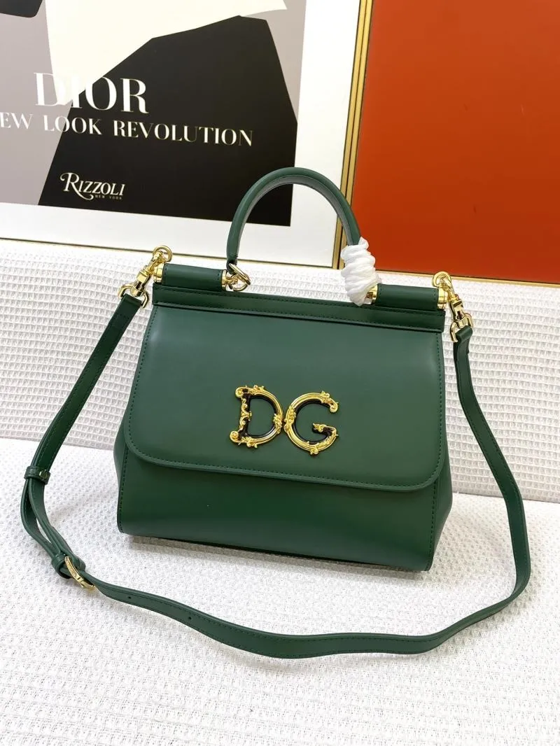 DG Dark Green Satchel Bag 270