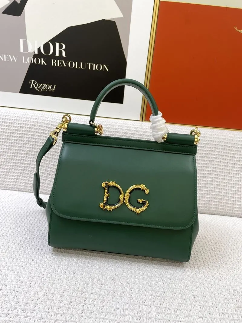 DG Dark Green Satchel Bag 270 - Image 3