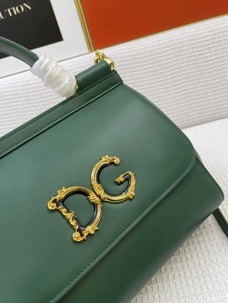 DG Dark Green Satchel Bag 270 - Image 4