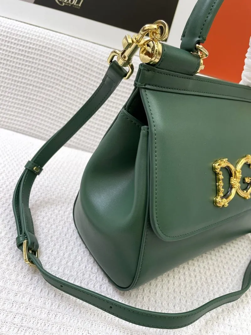 DG Dark Green Satchel Bag 270 - Image 6