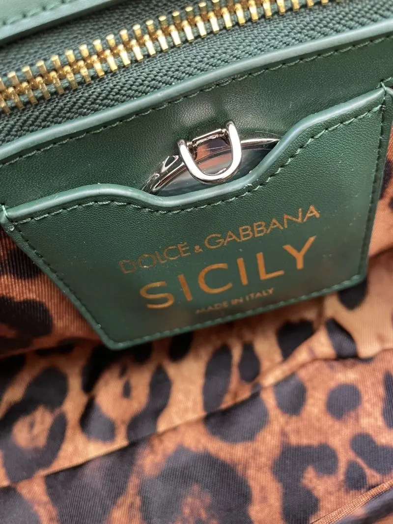 DG Dark Green Satchel Bag 270 - Image 9