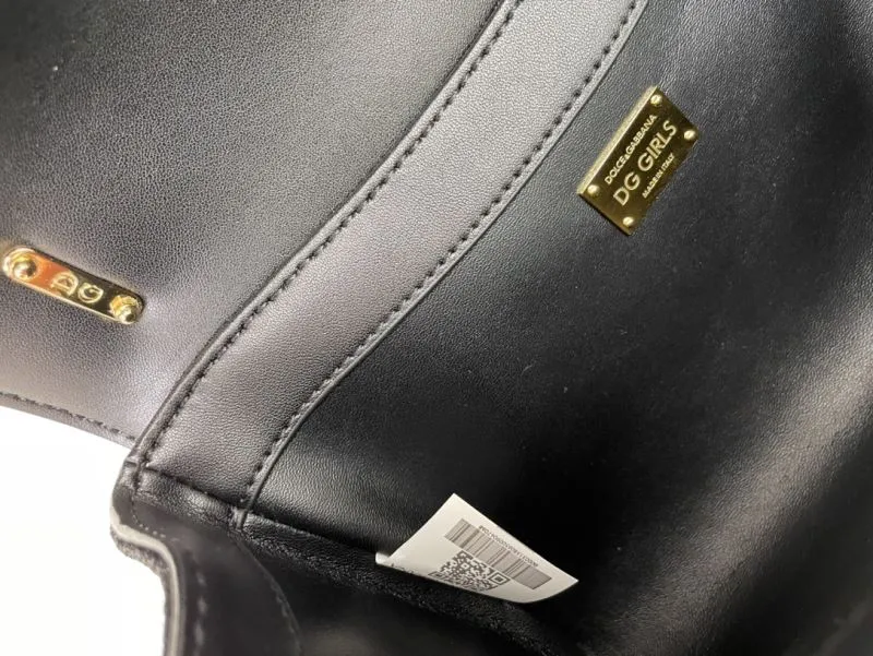 Dolce & Gabbana Black Chain Satchel Bag 272 - Image 8