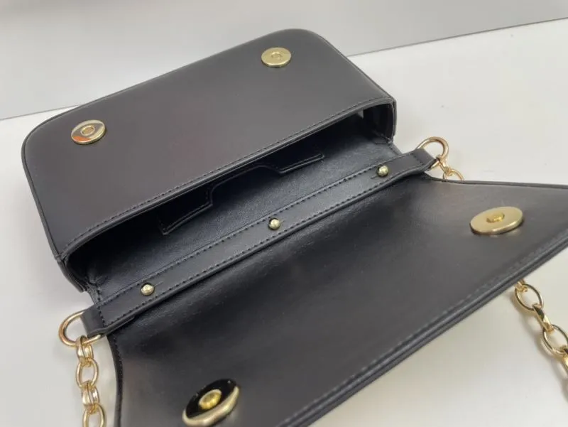 Dolce Gabbana Black Chain Crossbody Bag - Image 7