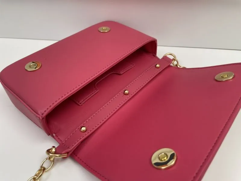 Dolce Gabbana Red Chain Satchel Bag - Image 7