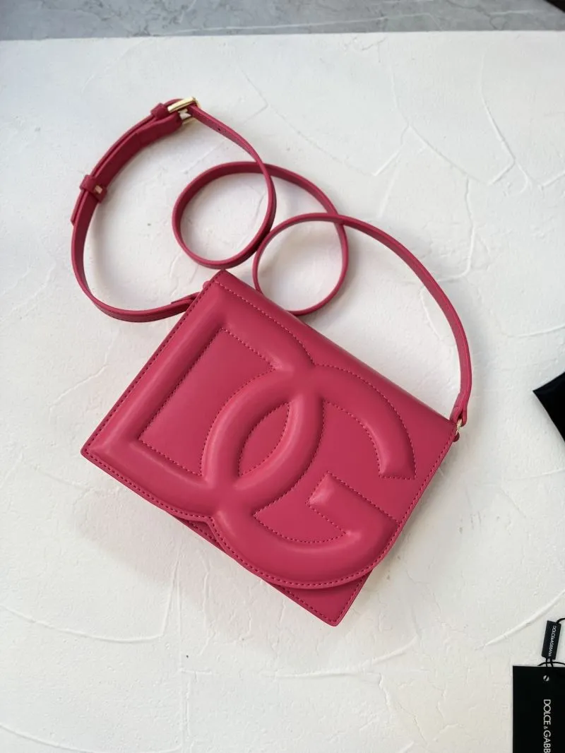 Alternative view of Dolce Gabbana Pink Crossbody Satchel Bag 282