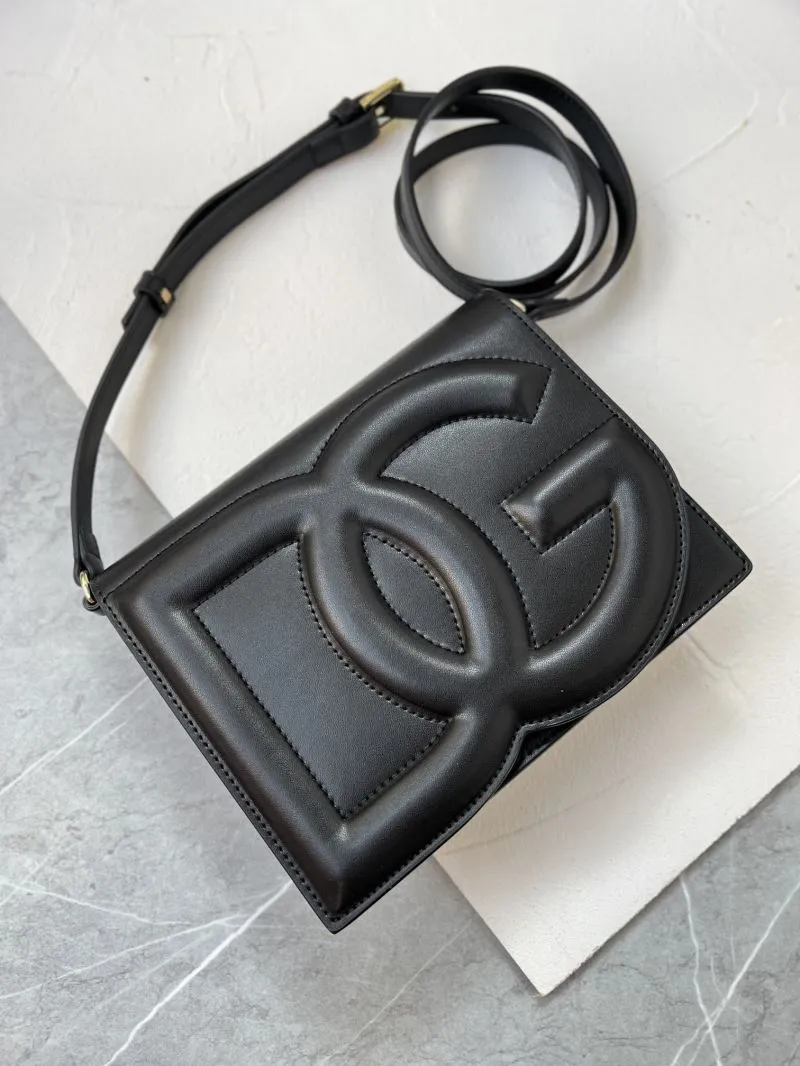 Alternative view of Dolce Gabbana Black Crossbody Satchel Bag 283