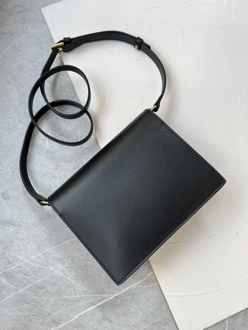 Dolce Gabbana Black Crossbody Satchel Bag 283 - Image 3