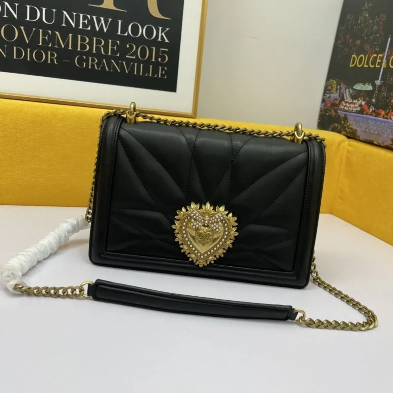 Dolce Gabbana Black Satchel Bag 287