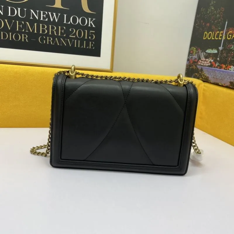 Dolce Gabbana Black Satchel Bag 287 - Image 3