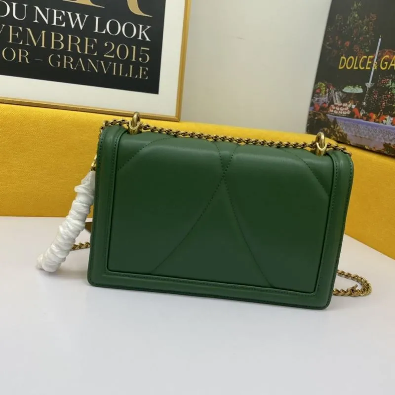 Dolce & Gabbana Green Satchel Bag 288 - Image 3