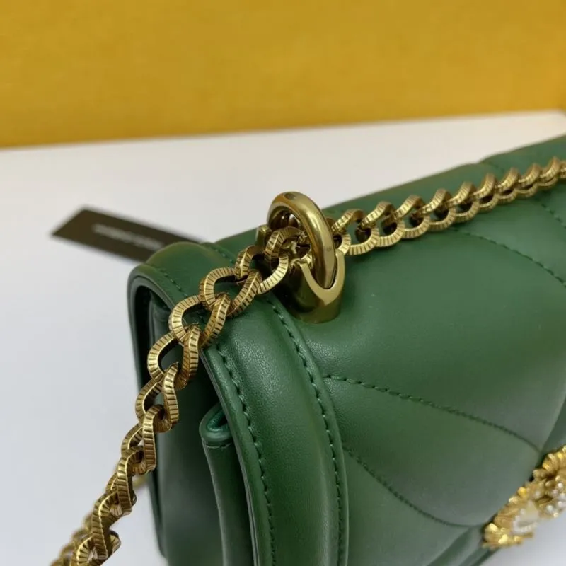 Dolce & Gabbana Green Satchel Bag 288 - Image 6